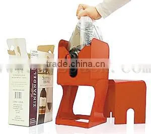 wine bag in box holder product