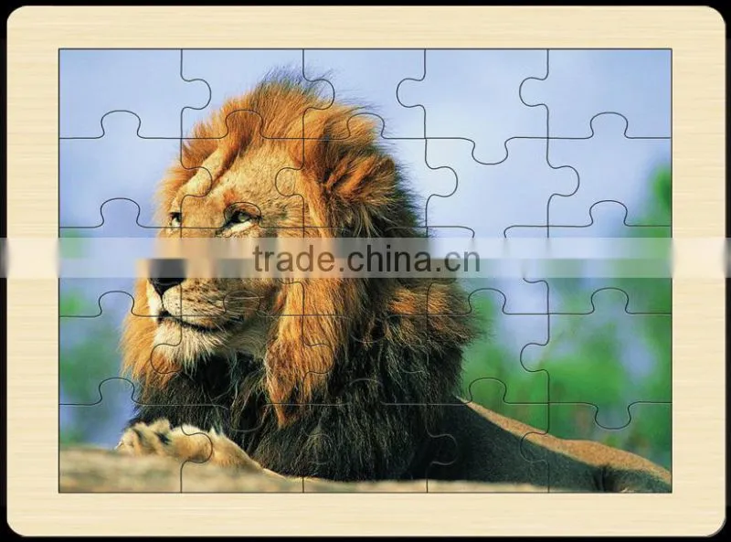 wooden puzzle with EN71