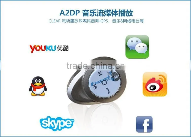 Mini Wireless Bluetooth Handsfree Headset Headphone Earphone portable and invisible for mobile phones