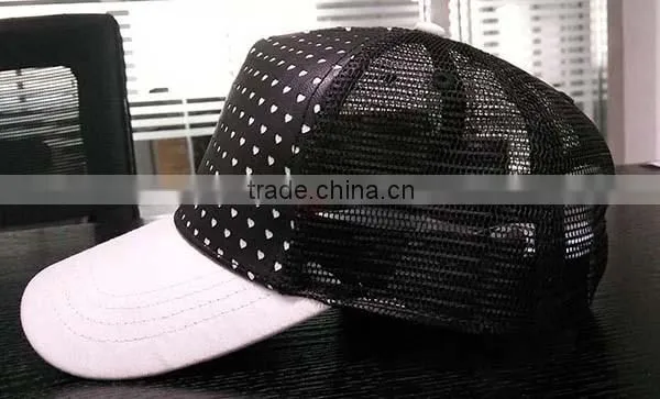 High Quality Embroidered 5-Panel Distressed Trucker Cap Wholesale