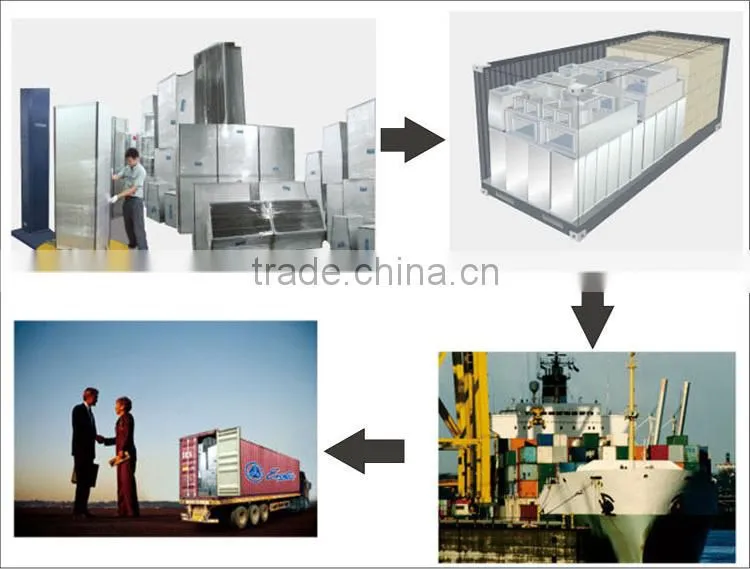 open space evaporative ventilator for factory