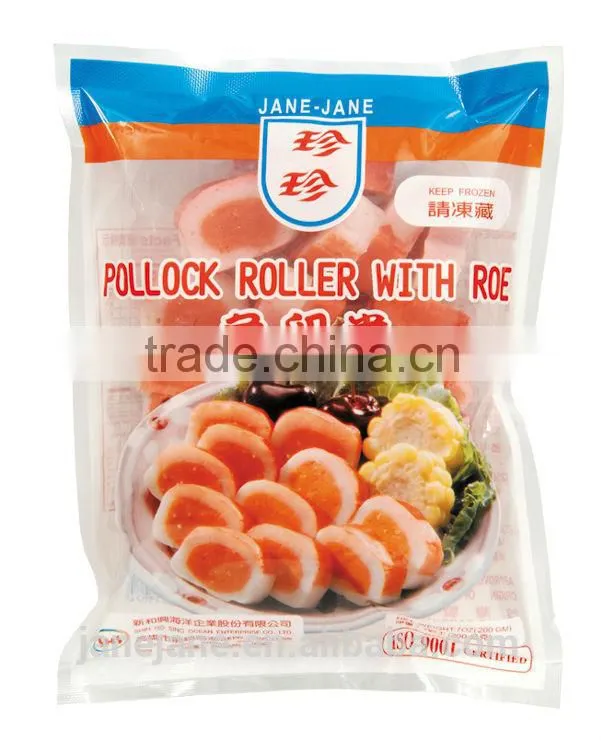 Frozen Pollock Roller With Roe
