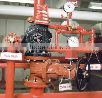 wet alarm check valve for fire fighting