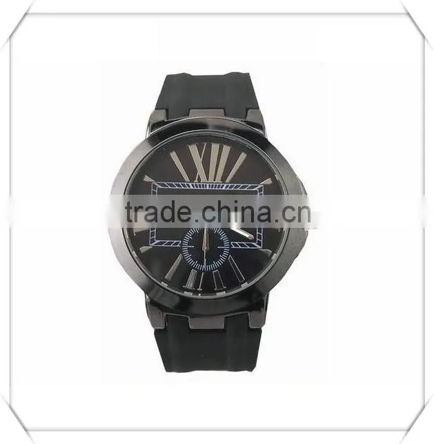 Top Fashion High Quality Japan Movt Quartz Mens Sports Watch Silicone Strap Watch Sports men's watches