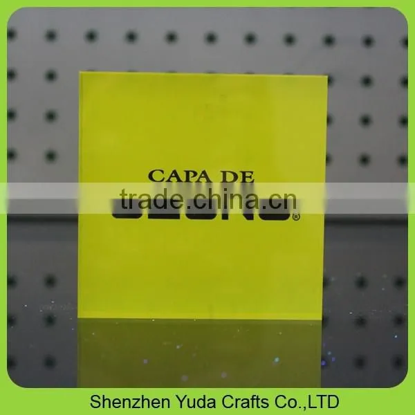 high grade shaped laser cutting letters hanging outdoor acrylic logo block