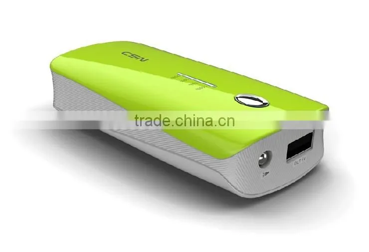 Hot Selling The Best quality multi-color Portable Gift Power Bank 5200mah and Small and exquisite delicate