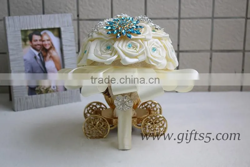 Handmade graceful Brooch wedding bouquet for bride