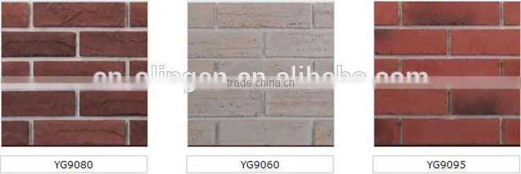 Light Weight Faux Brick Wall Panel with XPS Foam Board