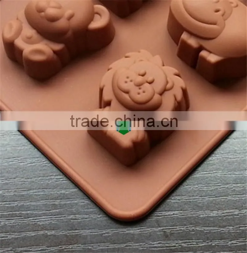 CTBED170 The Little Bear River Horse Lion Molds In Unique Ways To Create Clays Resin Casting Candles Soaps