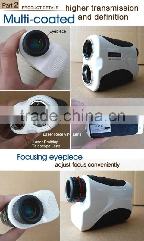 Golf Laser Rangefinder with Pin Sensor LRSF1