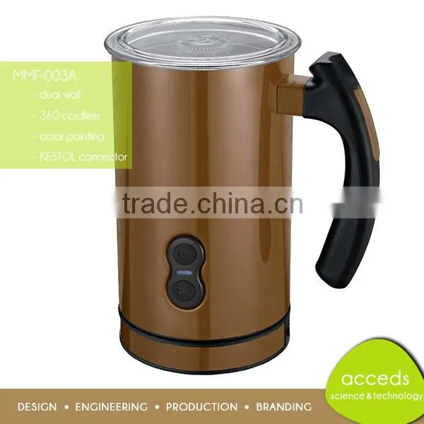 Small Famility Used Electric Milk Frother Cappuccino Espresso Machine