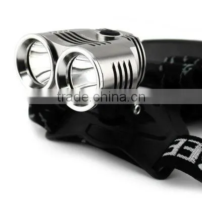 Promotions power led headlamp 2 led headlamp for hunting