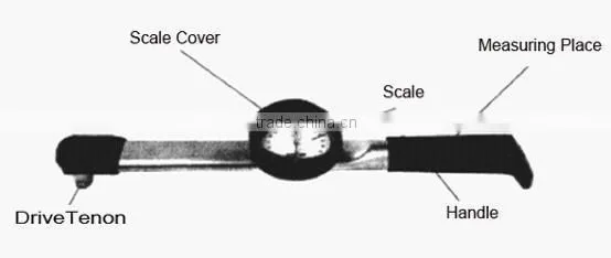 Dial Torque Wrench 1-5N.M ADB-5 Tension Wrech