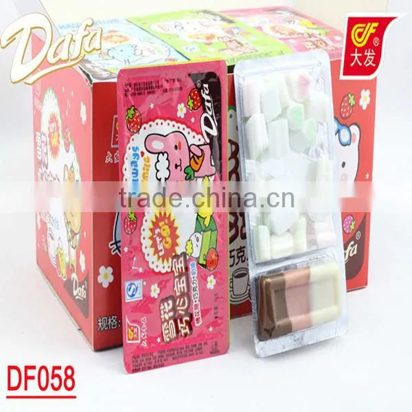 Dafa marshmallow with chocolate factory
