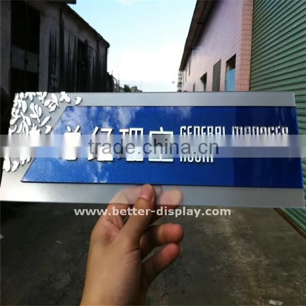 personalized acrylic plastic small laser engraved name plates
