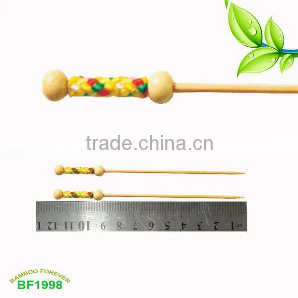 Nature 7.5cm Cored balls bamboo picks