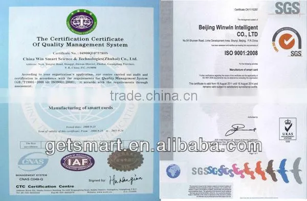 Quality SLE Chip Contact IC Card