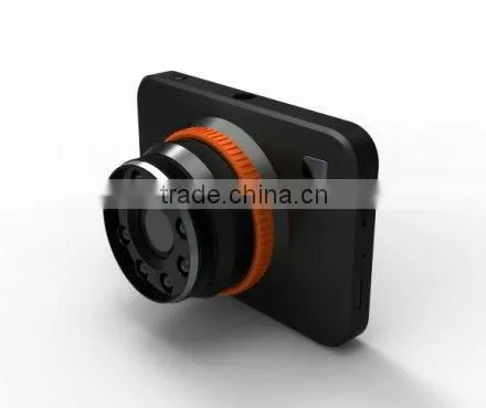 2013 best hidden cameras for cars first capacitive touch screen with IR-Cut Ambarella A5S30 touch screen