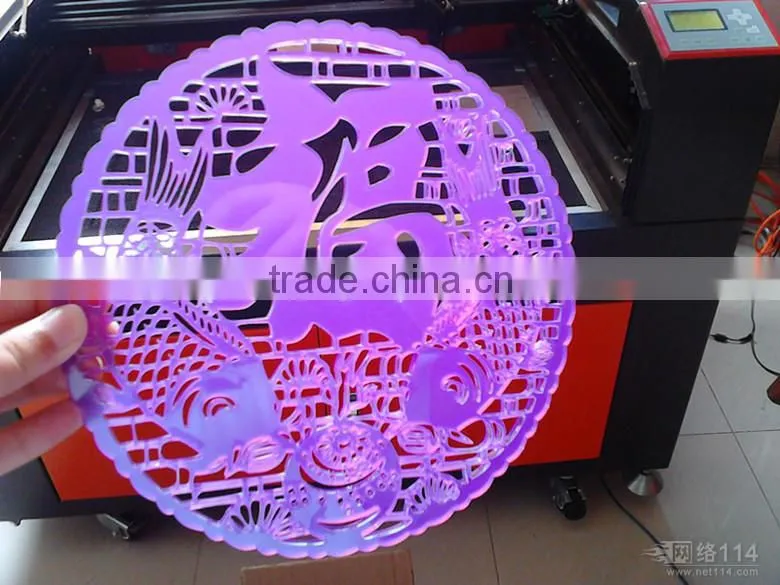 50W 60W 3D acrylic, crystal,plastic wood paper glass laser engraving machines