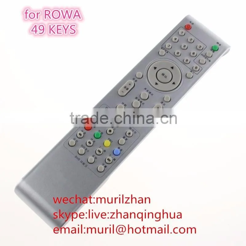 ZF Black 9 Keys 3D Remote Control for TCL LCD/LED TV