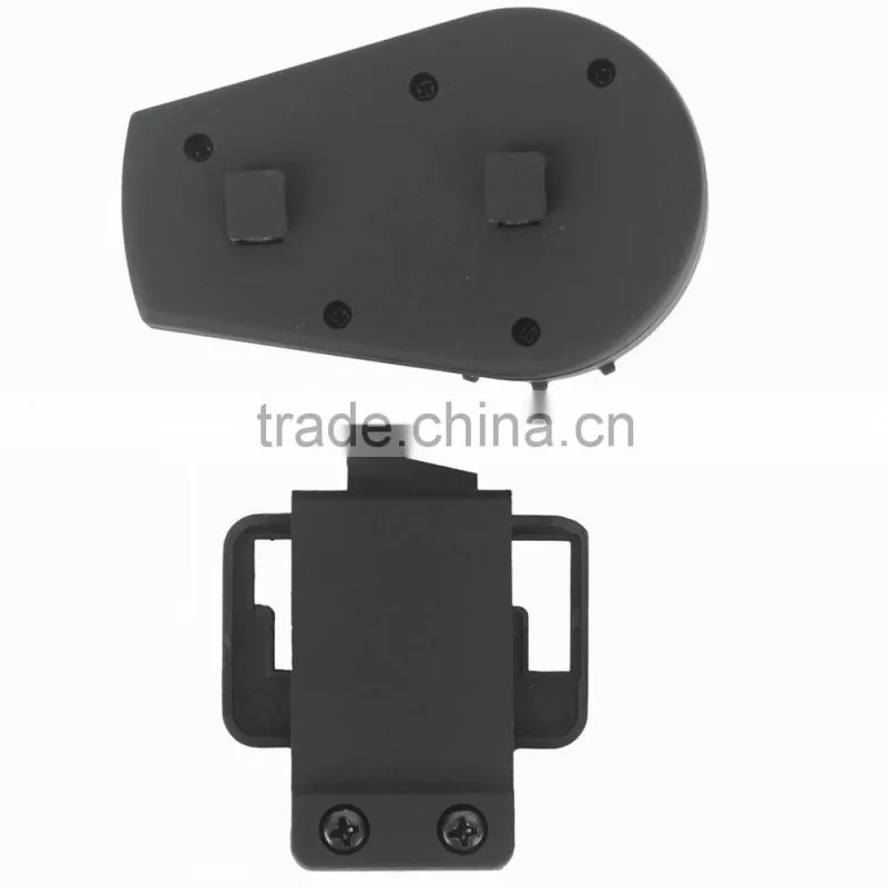 2016 new! 2 pcs waterproof motorcycle bluetooth intercom interphone headset for moto helmet intercommunicador with FM function