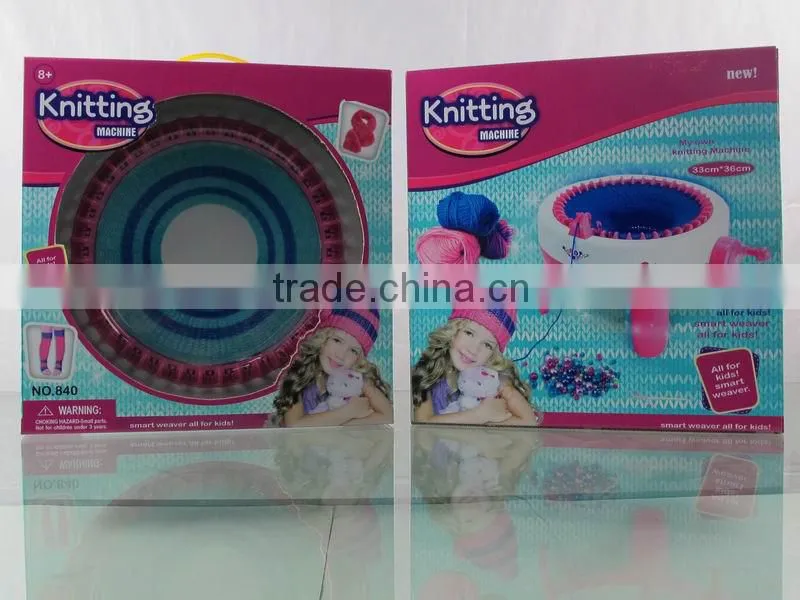 2015 DIY big size Knitting Machine Toys For Kids, Knitting Machine Toys.