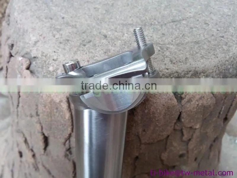 Gr9 Ti-3AL-2.5V titanium backset 27.2 31.6 30.9 seat post with all time warranty