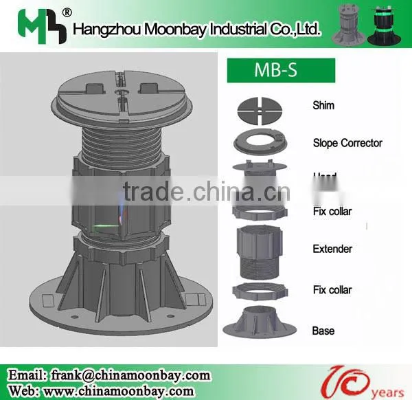 WPC boards pedestal