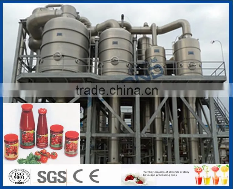 turnkey project of tomato ketchup production line