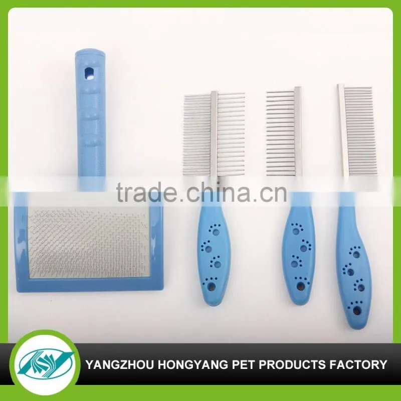 Professional and supplier plastic cleaning tool big pet slicker brush