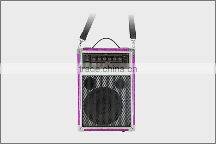 Hi-fi wooden Speaker Professional 6.5 Inch Bass with Bluetooth Function Digital PA System