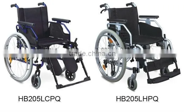 Foldable Electric Steel or Aluminum Wheelchair