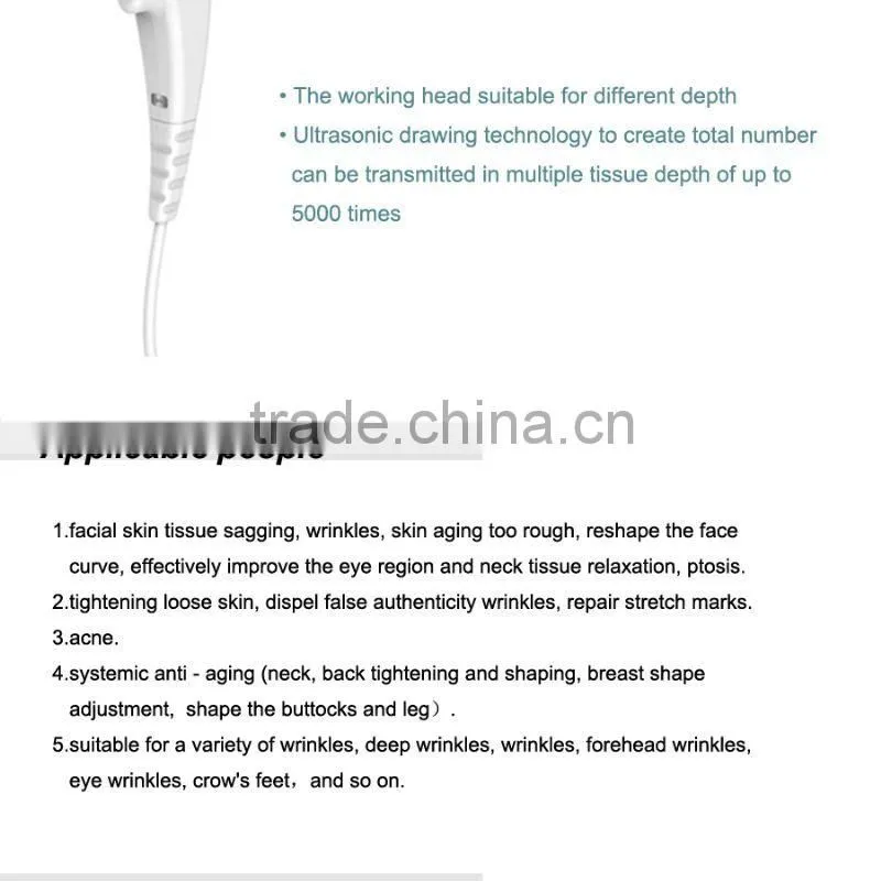 most popular best effect ultrasound 4mhz ultrasound facial machine