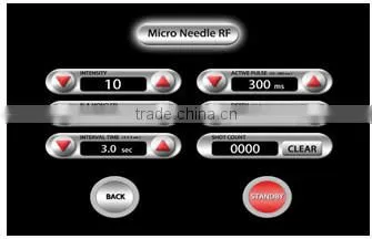 high preformance portable fractional wrinkle removal microneedle rf machine price for clinic hospital beauty spa