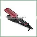 electric hair straightener brush with LED hair straightening treatments
