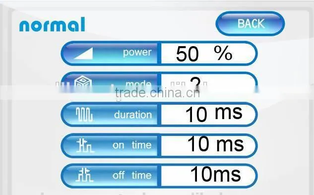CO2 fractional beauty for facial resurfacing machine