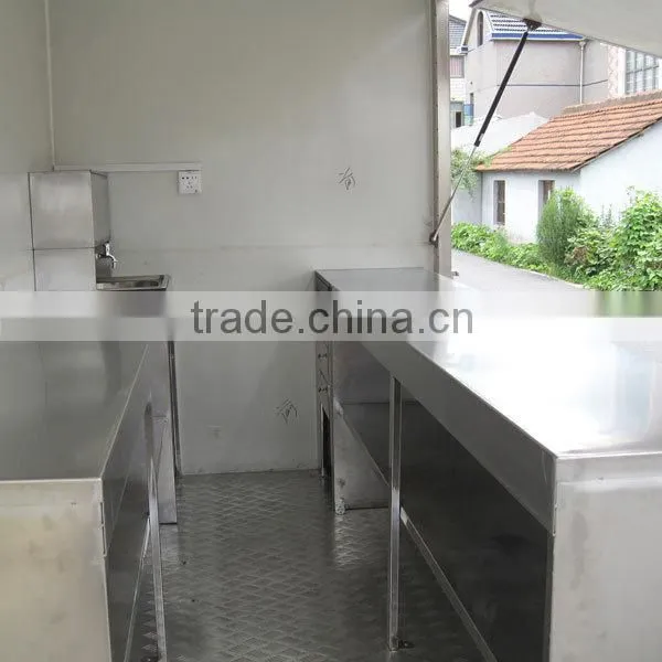 JX-FV260 Professional Automobile based Outdoor mobile Breakfast food car