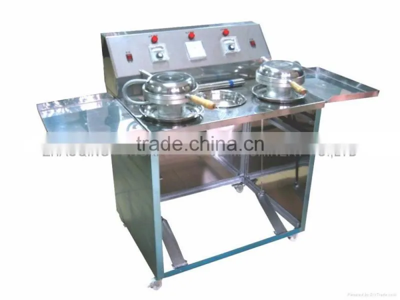 ER-B High Efficiency Double Operation Pan Egg Roll Baker Roller, Egg Roll Making Machine
