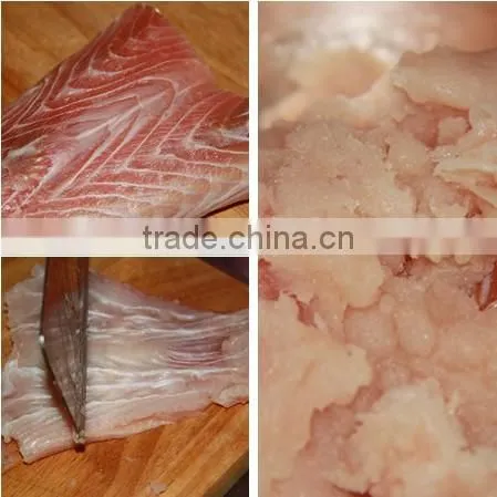 Fish bone and meat separator/chicken bone and meat separator