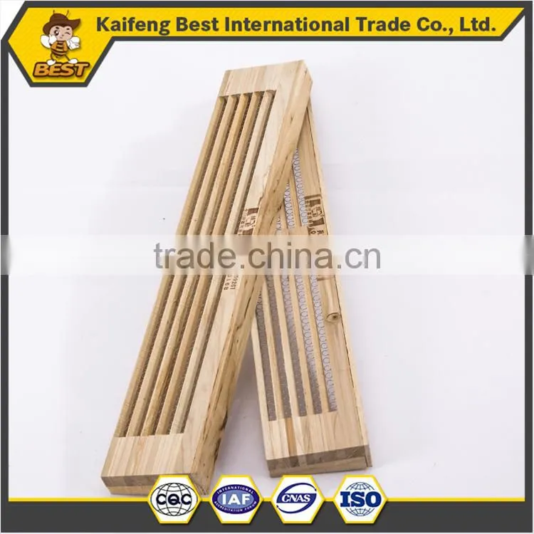 2016 new style beekeeping wooden bee pollen trap