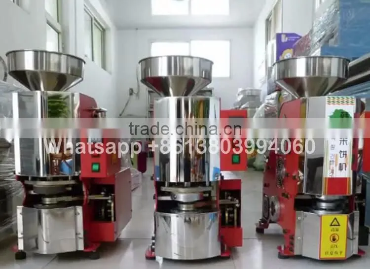 worldwide popular popped rice cake machines