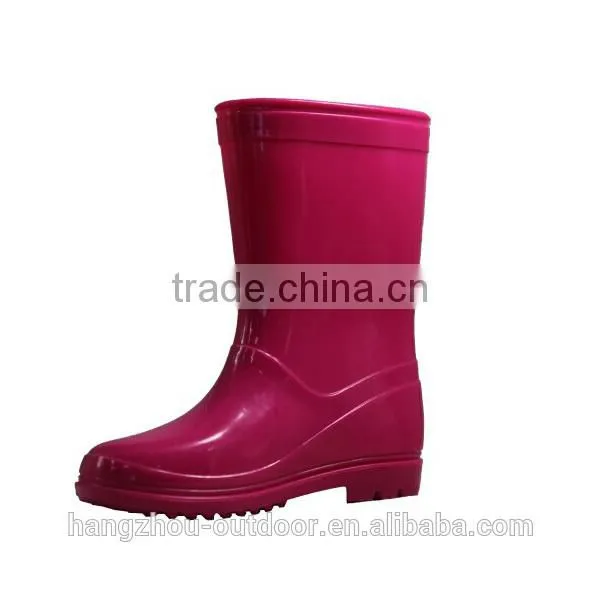 Cheap PVC Custom Logo Rain Boots