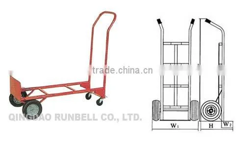 Metal hand trolley