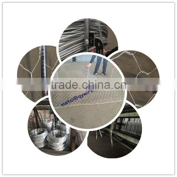 1*1*0.3m galvanized gabion mattress price / gabion box price