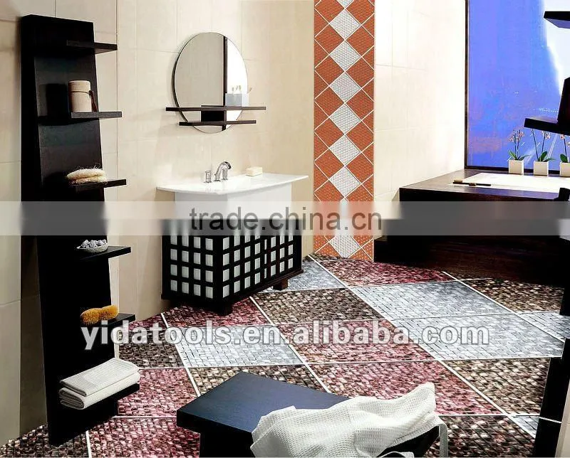 Shiny Silver Mosaic Ceramic Tiles