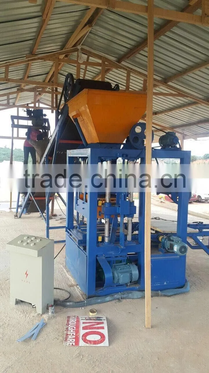 shandong machine dongyue qt4-24 moulding machine for sale block machine