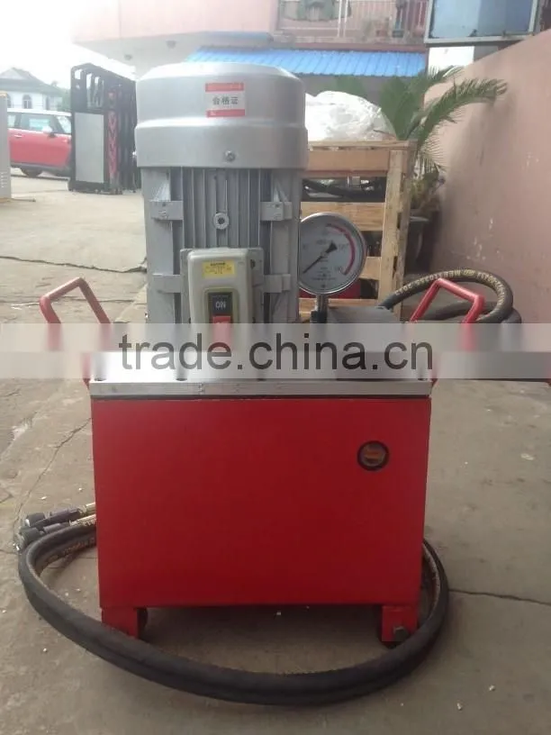 Double speed super high pressure electric hydraulic pump station
