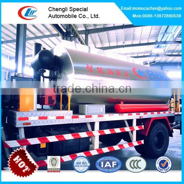 10000L intelligent asphalt distributor truck,bitument distibutor truck,truck with bitumen distributor