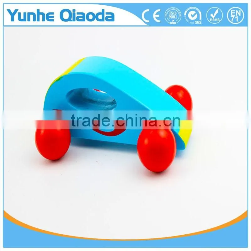 green color wood toys racing car toy for kids,Education city games wooden car model toy