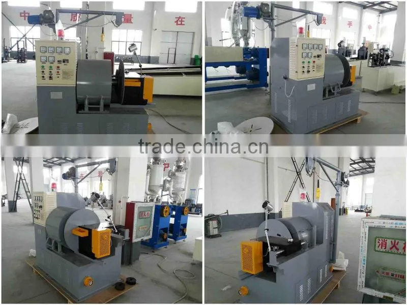 Cable outer casing machine